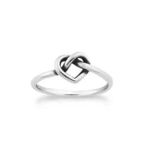 James Avery - Sterling Silver Heart Knot Ring